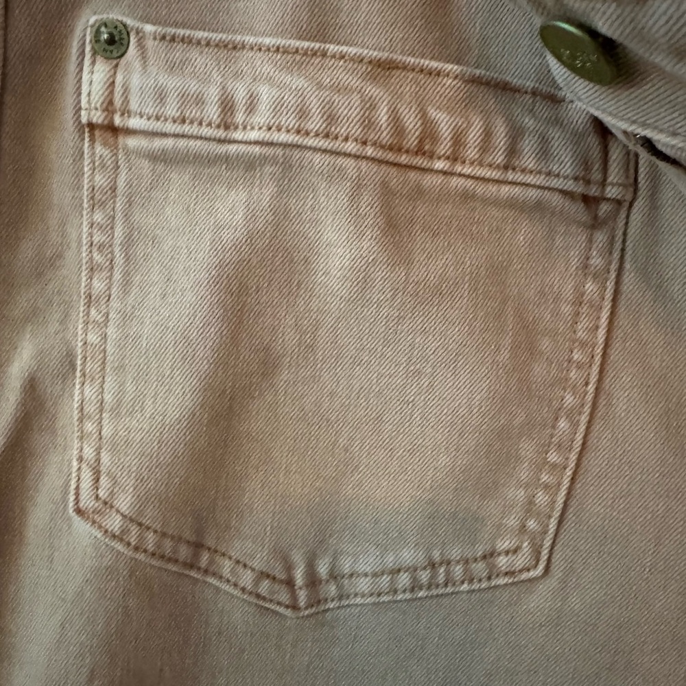 American Eagle Outfitters Faded Peach/Tan Stretch Flare Jeans - Picture 3 of 6